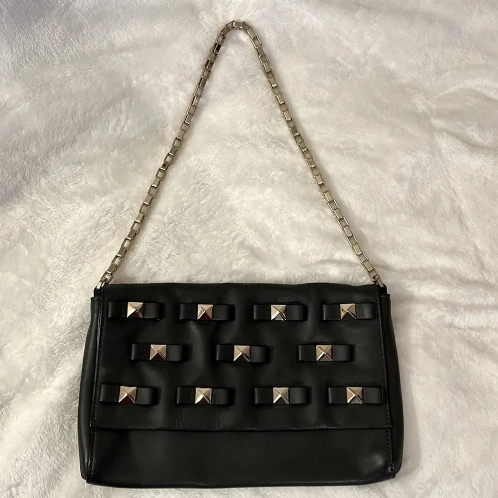 ✨ EUC Kate Spade ♠️ Bow Studded Shoulder Terrace Felicia Bag